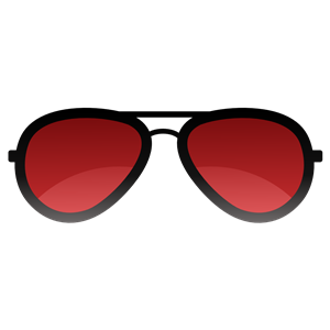 Red Sunglasses clipart, cliparts of Red Sunglasses free