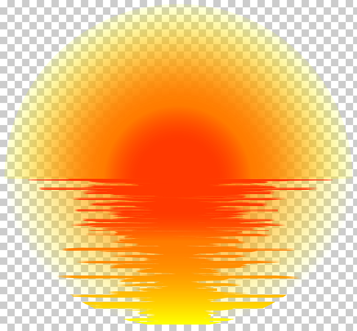 Font computer sunset.