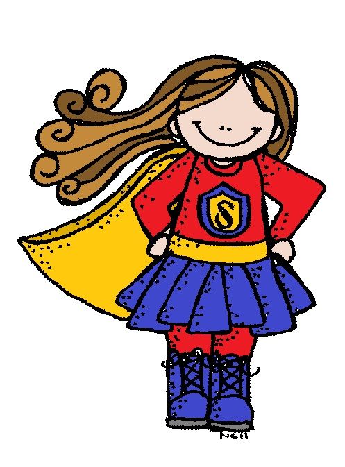 Girl super hero.