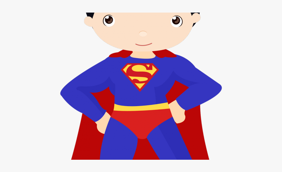 Comic Clipart Baby Superman