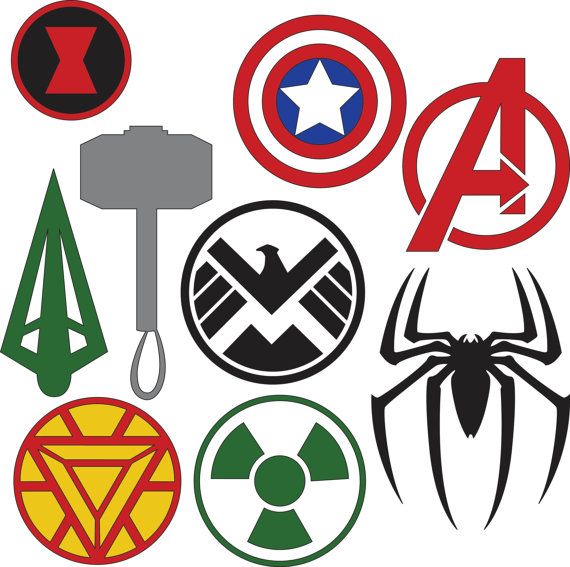 Avengers clipart symbol.