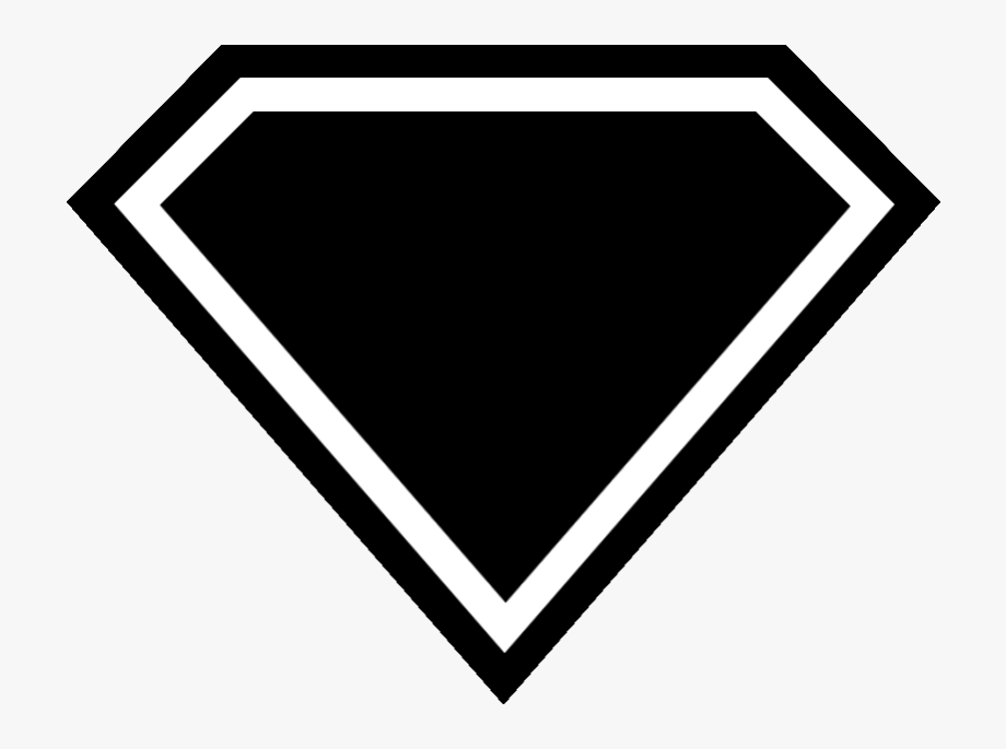 superhero symbols clipart blank
