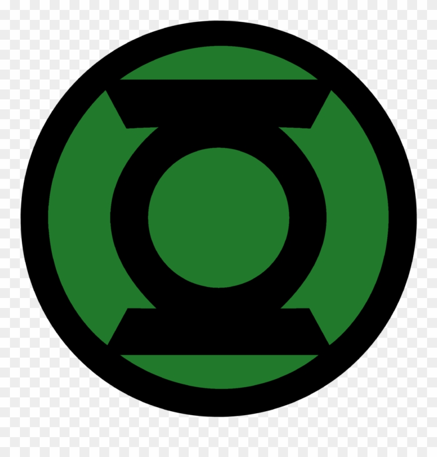 Green Lantern Corps Symbol Fill By Mr