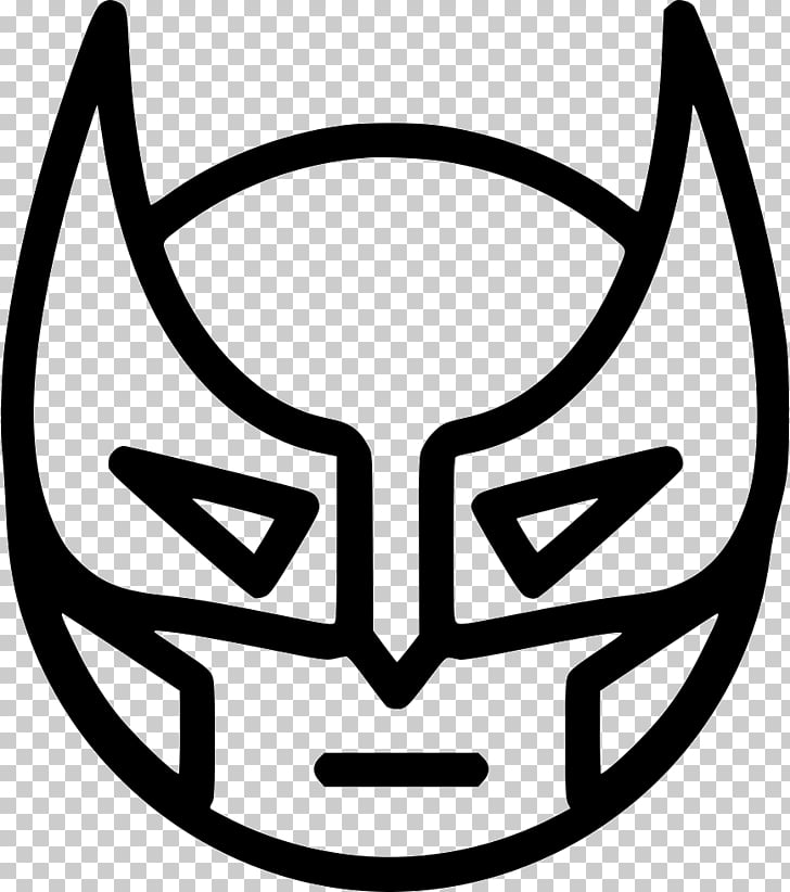 Wolverine superhero emoticon.