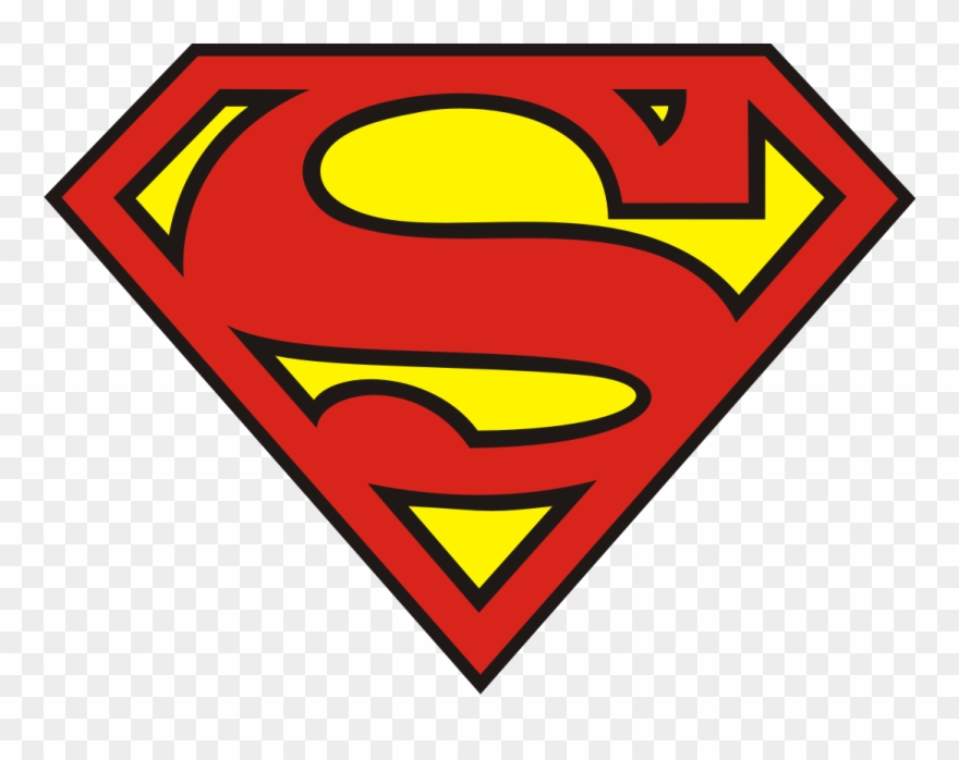 Superman clipart logo.