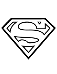 Superhero emblems silhouette free templates