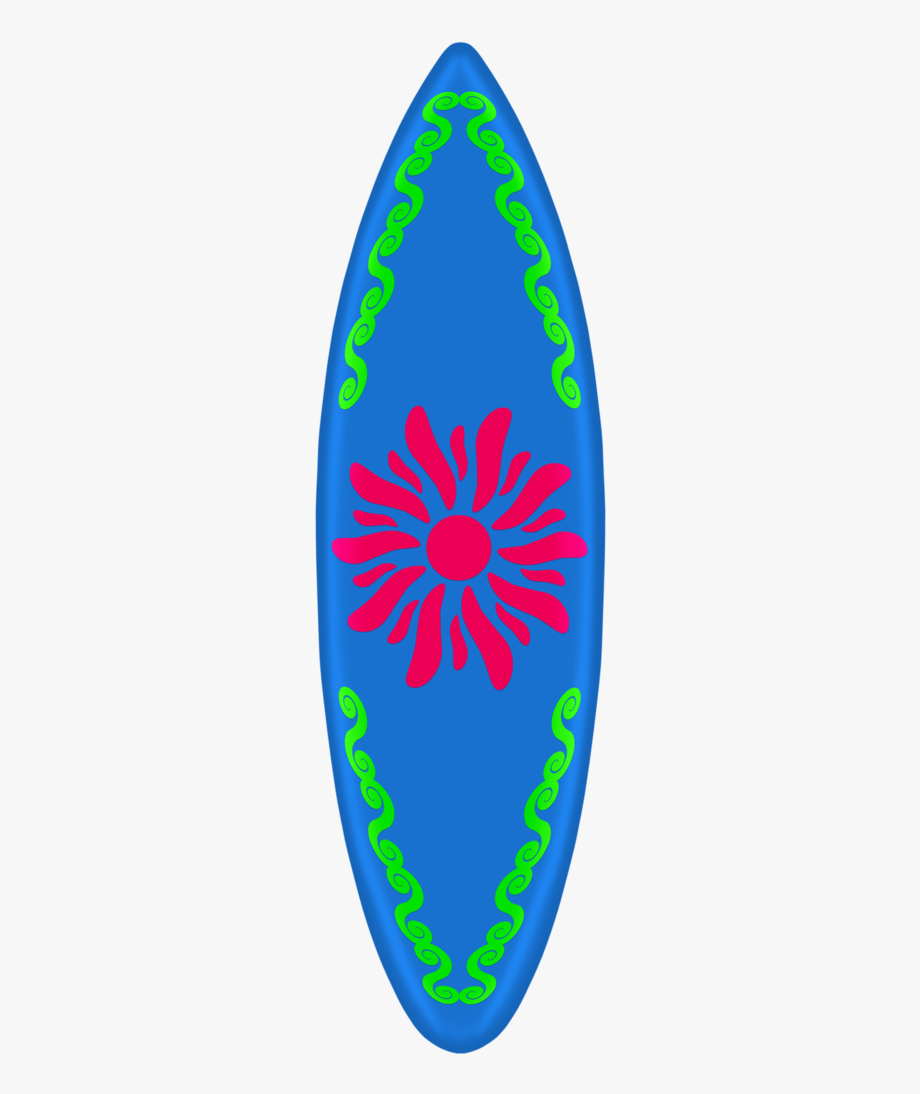 Surfboard Clipart Moana