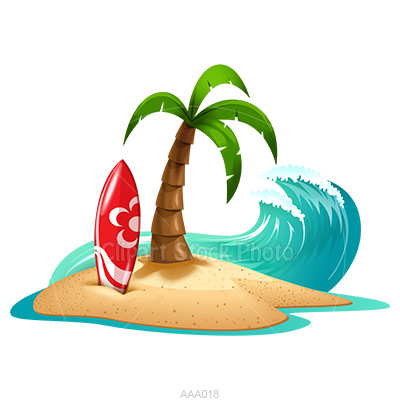 Surfboard clipart free.