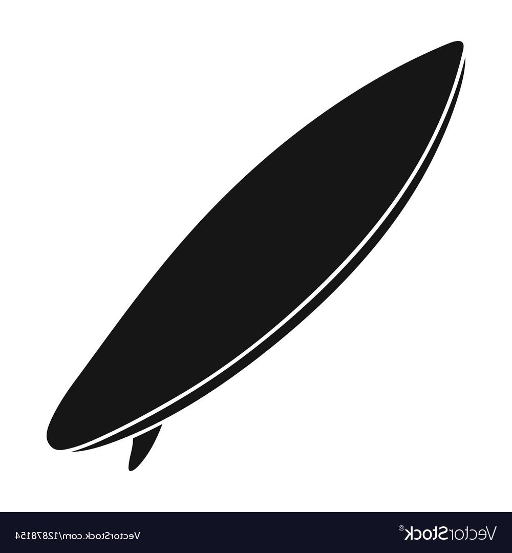 Simple surfboard graphics.