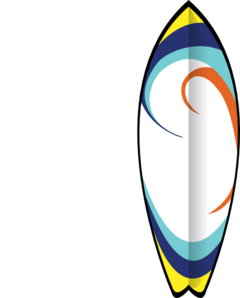 Tropical surfboard clipart surfing clipart surf pictures of