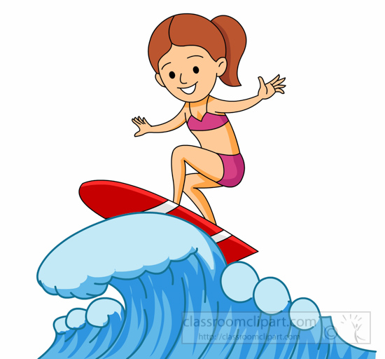 surfer clipart free