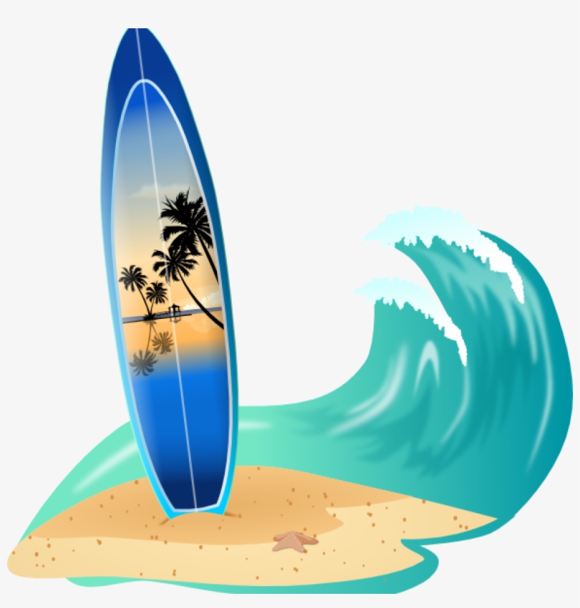 Clip Art Freeuse Library Surf Clipart Surfboard