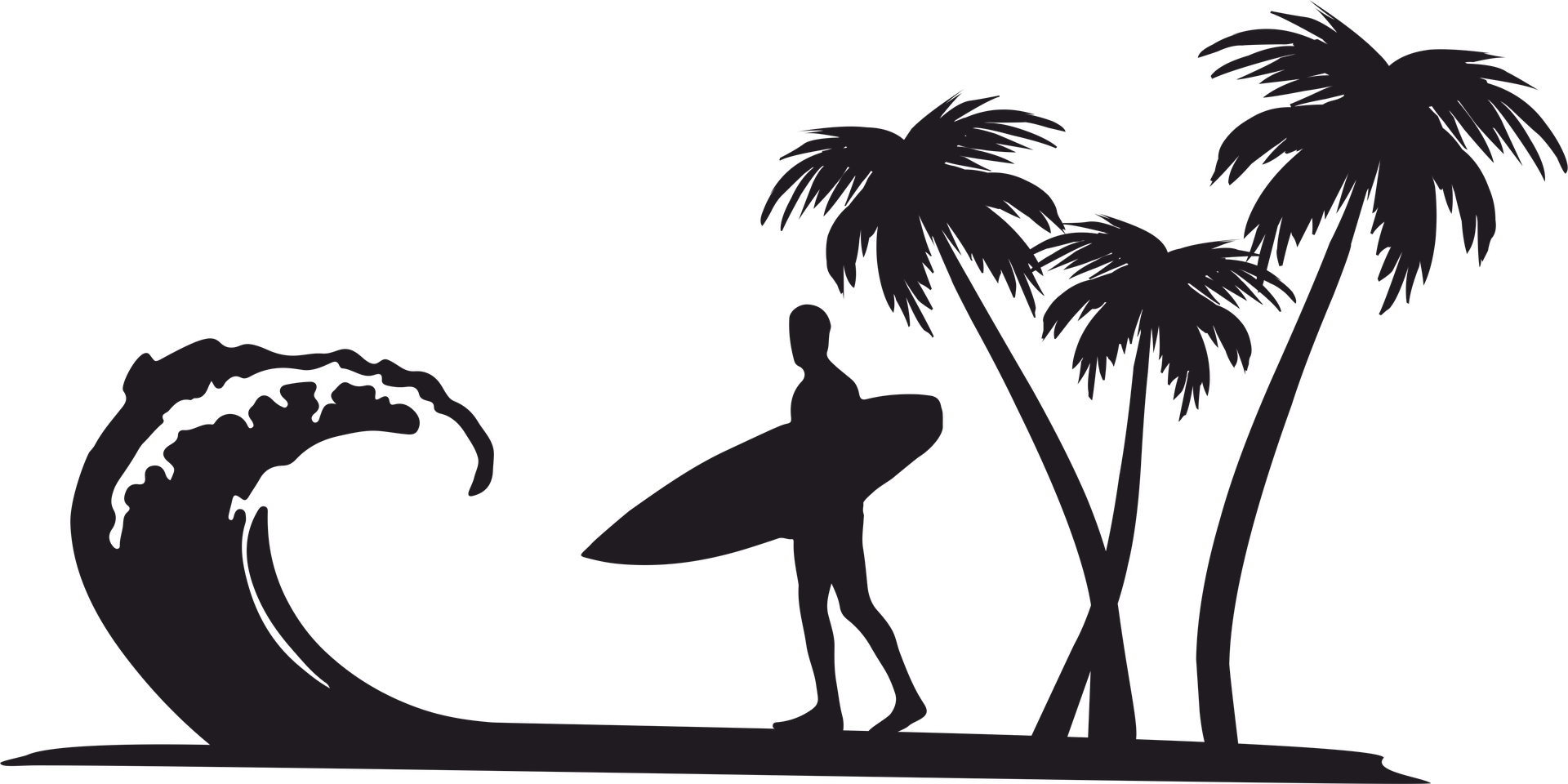 Clip art Openclipart Surfing Palm trees Desktop Wallpaper