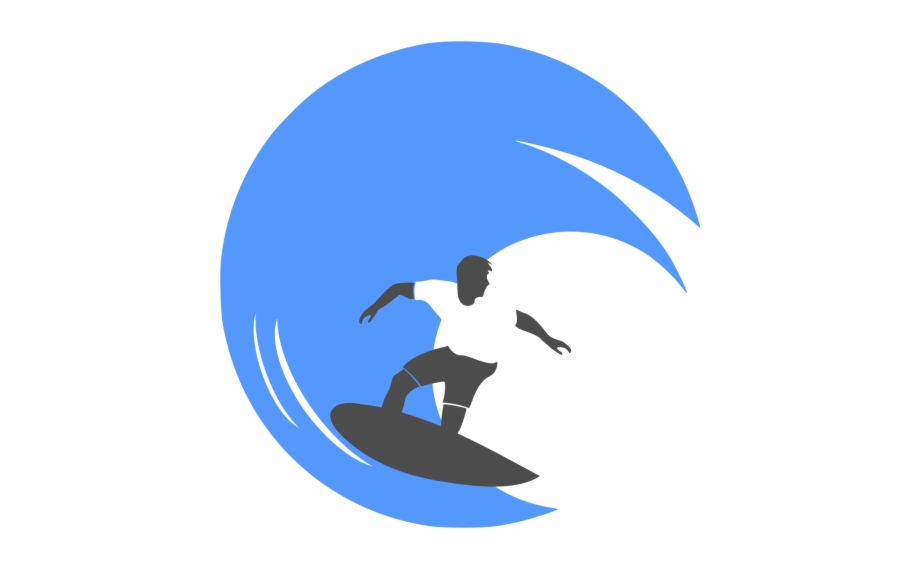 surfer clipart free vintage surf