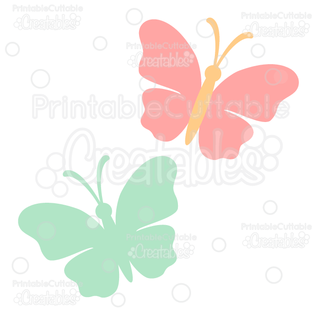 Butterflies FREE SVG Cutting File