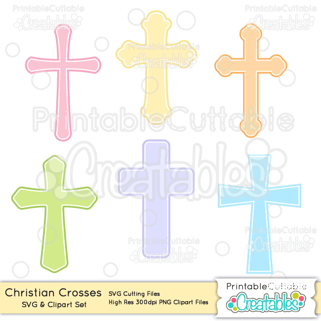 Christian Crosses SVG Cut Files