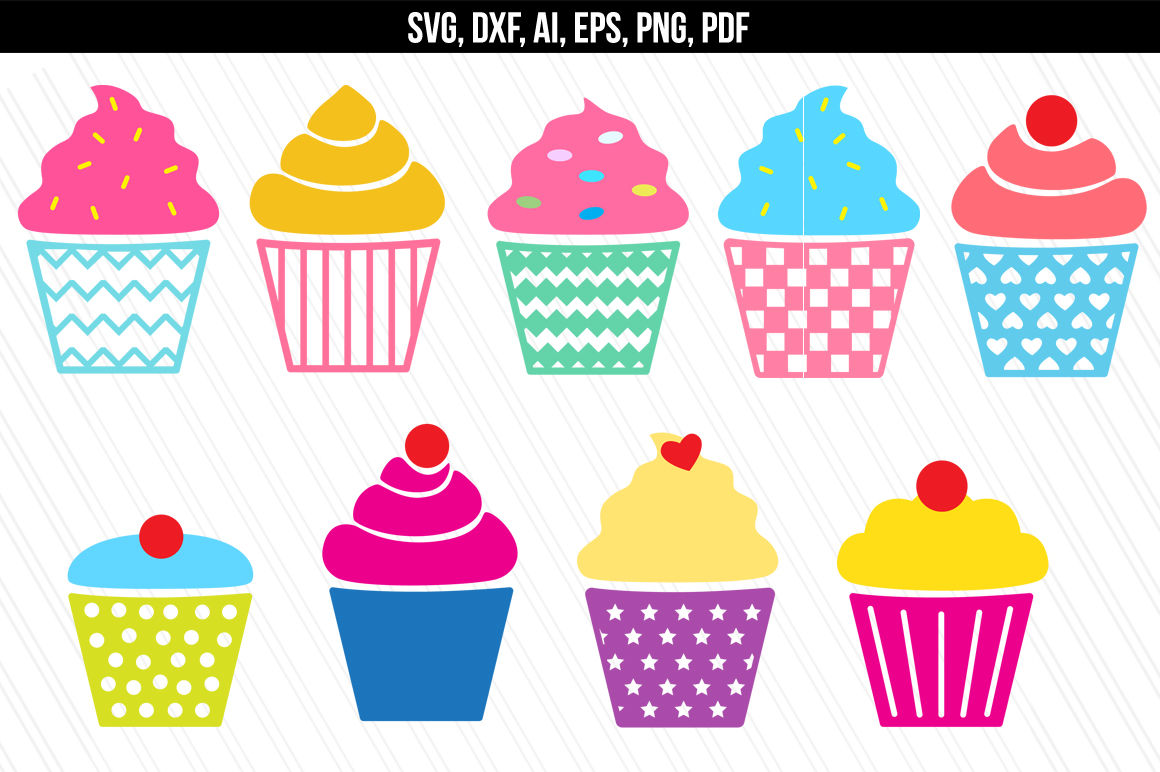 Cupcake SVG, Muffin svg, Bakery svg, Dessert By AivosDesigns