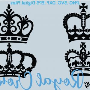 Royal crowns svg.
