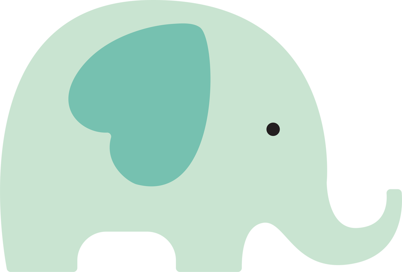 Baby Elephant Svg Cut File , Transparent Cartoon