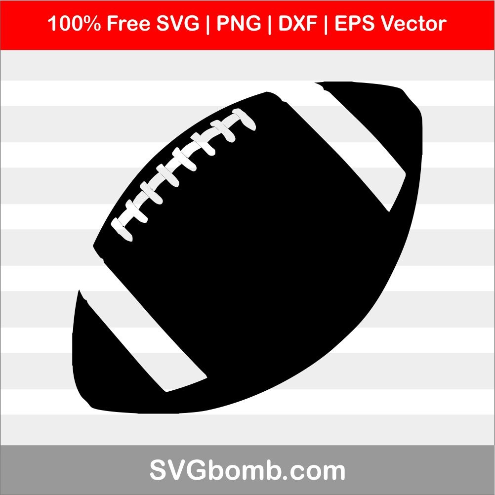 American Football SVG EPS Clipart