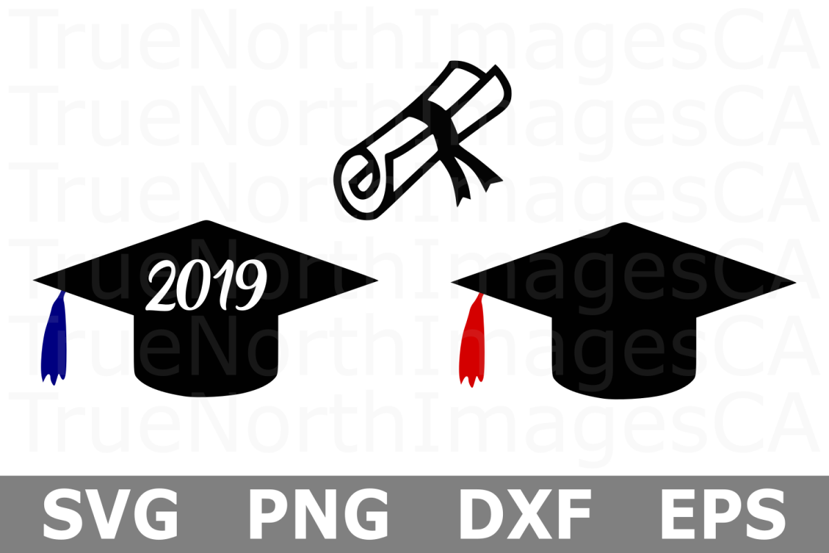 2019 graduation caps.
