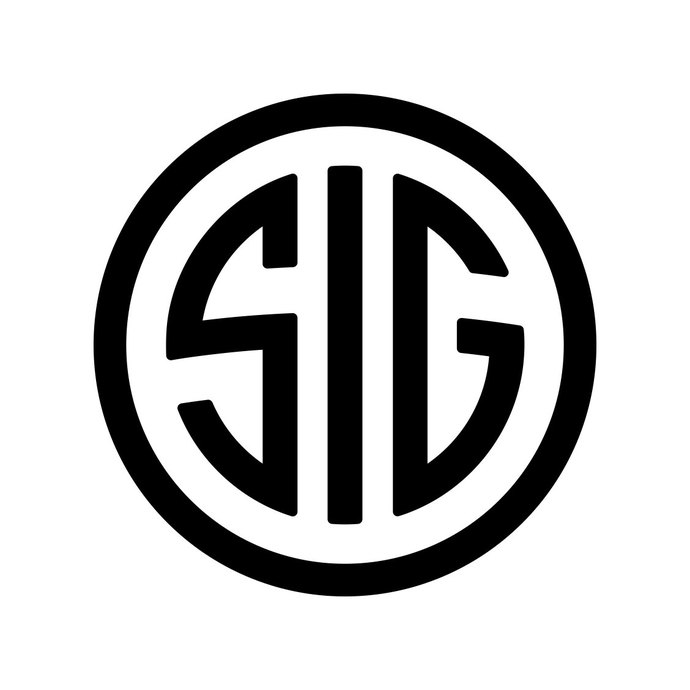 Sig Sauer Circle Logo graphics design SVG DXF EPS Png Cdr Ai Vector Art  Clipart Digital Instant Downloads Cut Print File Shirt Decal