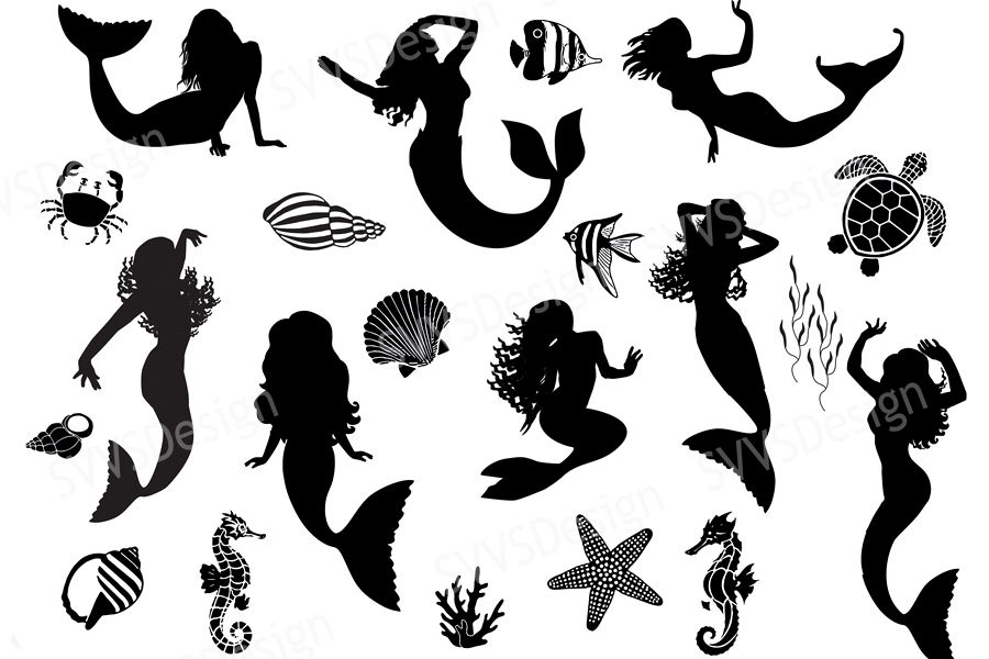 Free Free 69 Free Mermaid Svg Images SVG PNG EPS DXF File