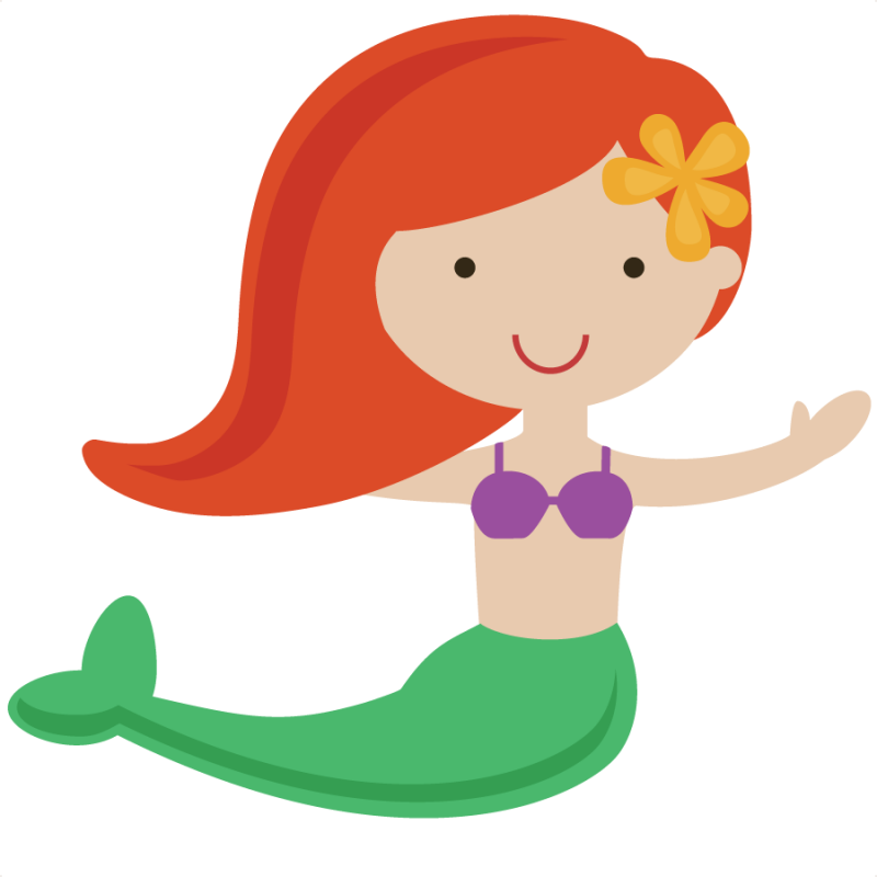 Mermaid SVG File for