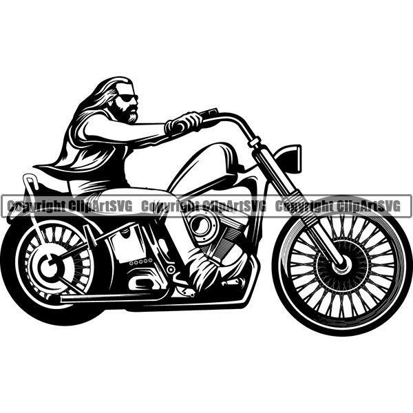 Motorcycle bike chopper.