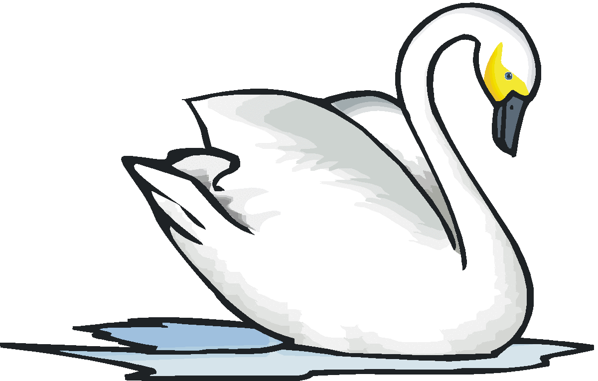 Swan clipart days.