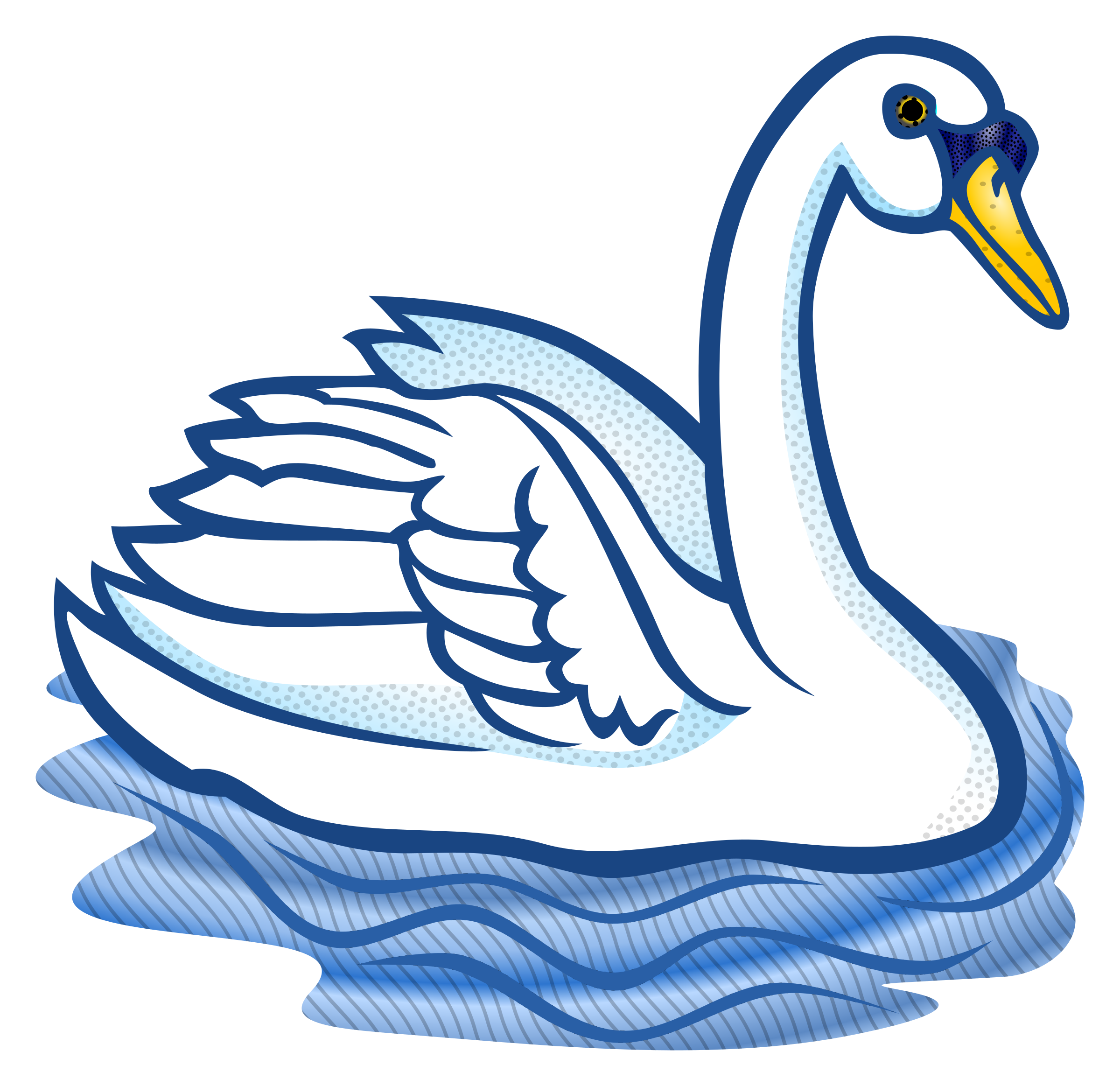 Free swan cliparts.
