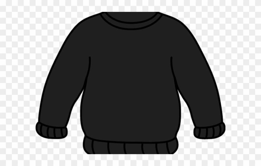 Grey Clipart Black Sweater