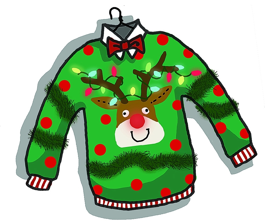 sweater clipart christmas