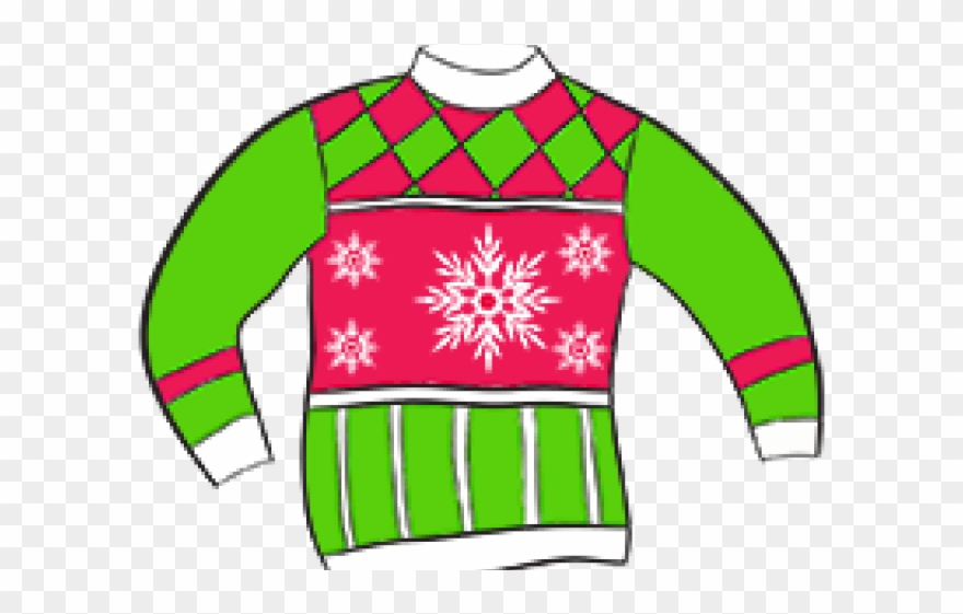 Crazy clipart sweater.