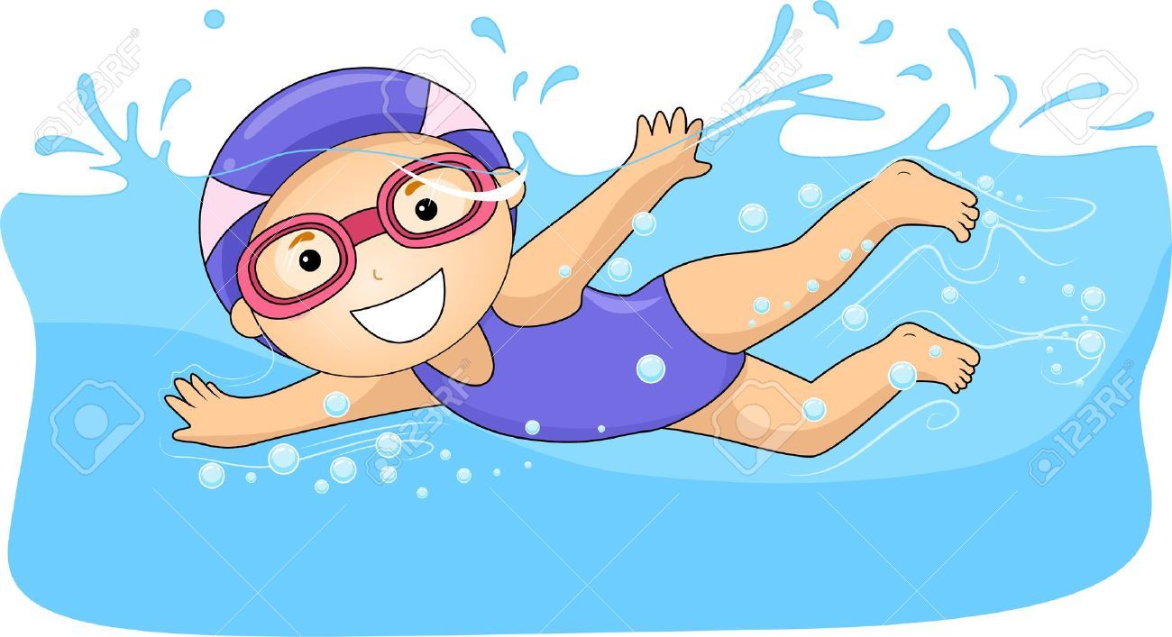 Swimming Stock Vector Illustration And Royalty Free Swimming