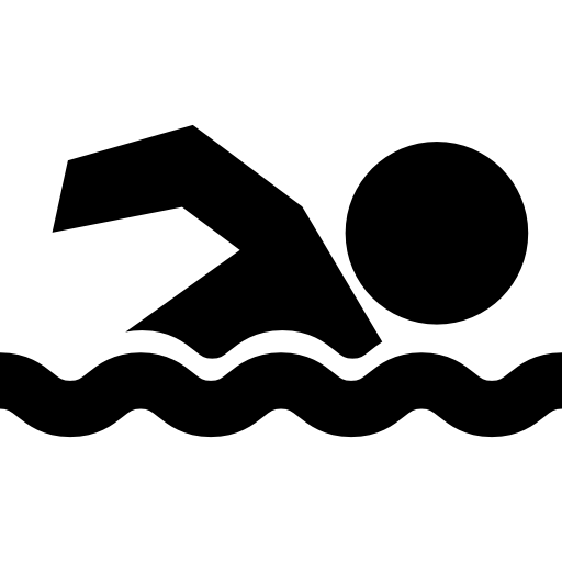 Silhouette Swimming Sport Clip art