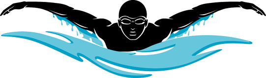 Collection swimming clipart.