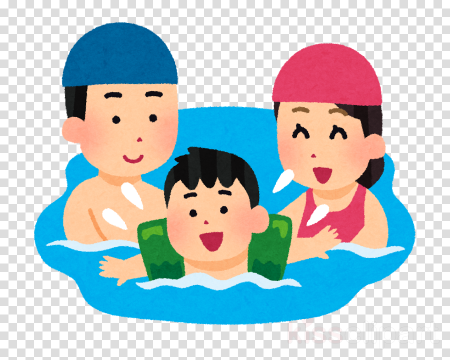 Swimming Cartoon clipart