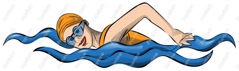 Swimmer clipart free.