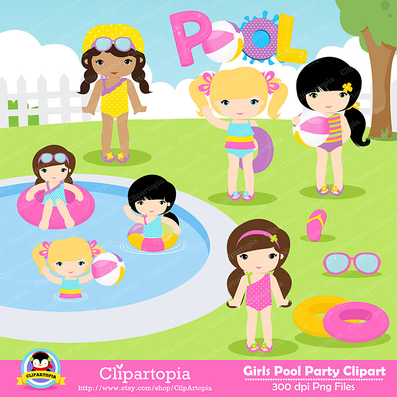 Free Friends Swimming Cliparts, Download Free Clip Art, Free