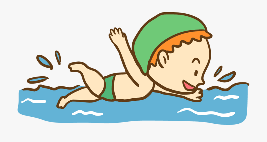 swimming clipart vector