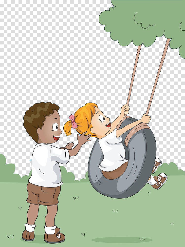 Swing , Children play transparent background PNG clipart