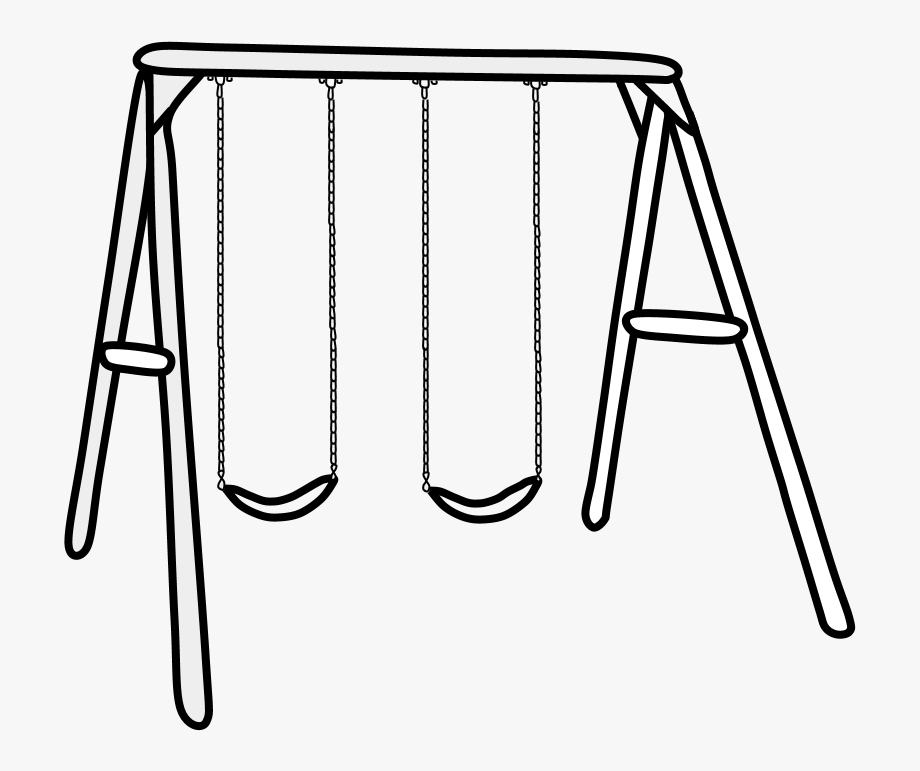 playground swings coloring page Playground clipart black and white swing pictures on cliparts pub 2020! 🔝