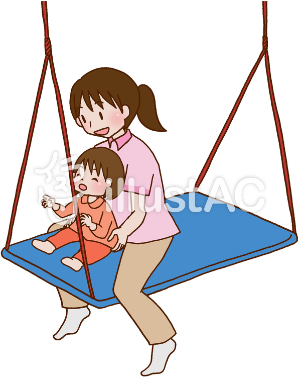 Rehabilitation children swing.