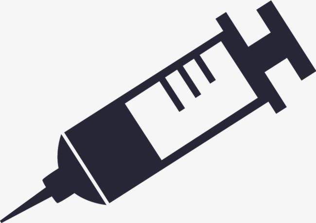 Cartoon Syringe, Cartoon Clipart, Medical Element, Cartoon
