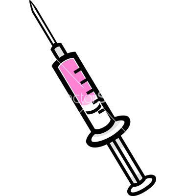 Syringe clip art cartoon vector by igor zakowski image