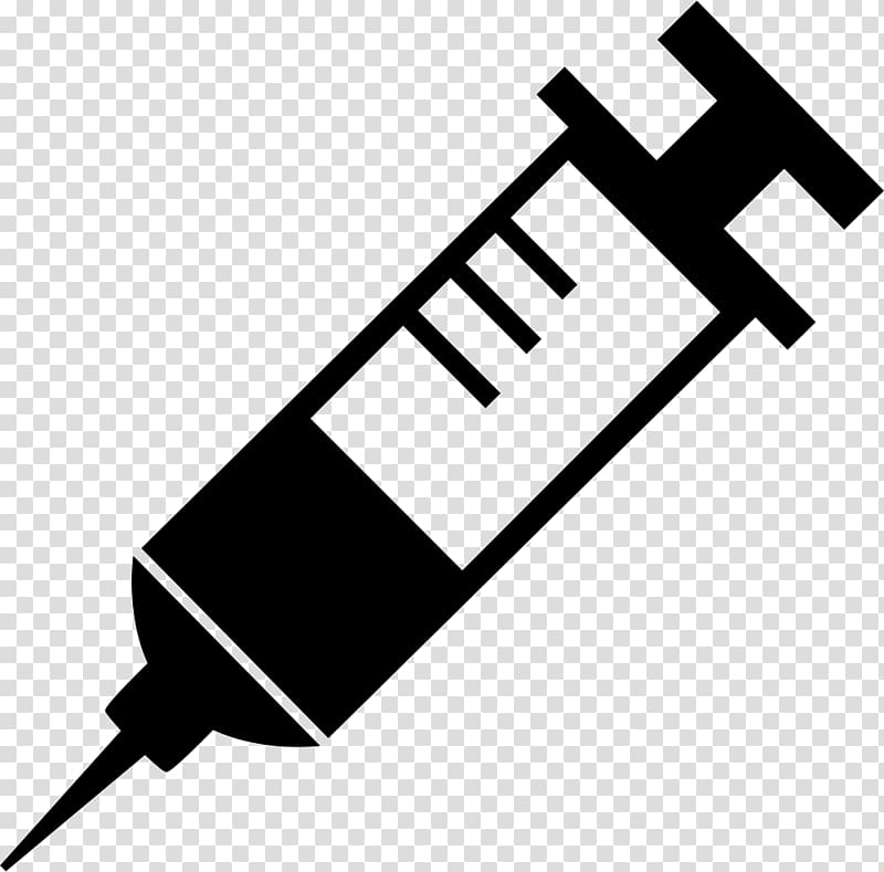 Hypodermic needle syringe.