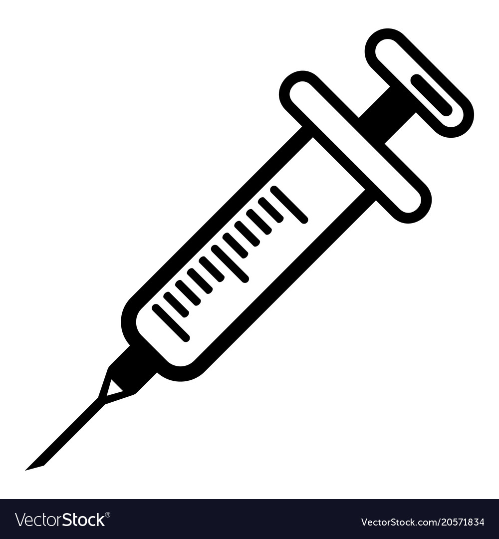 Full syringe icon.