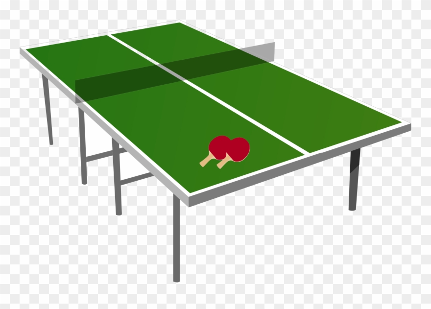 Clipart Isometric Ping Pong Table, Image Source