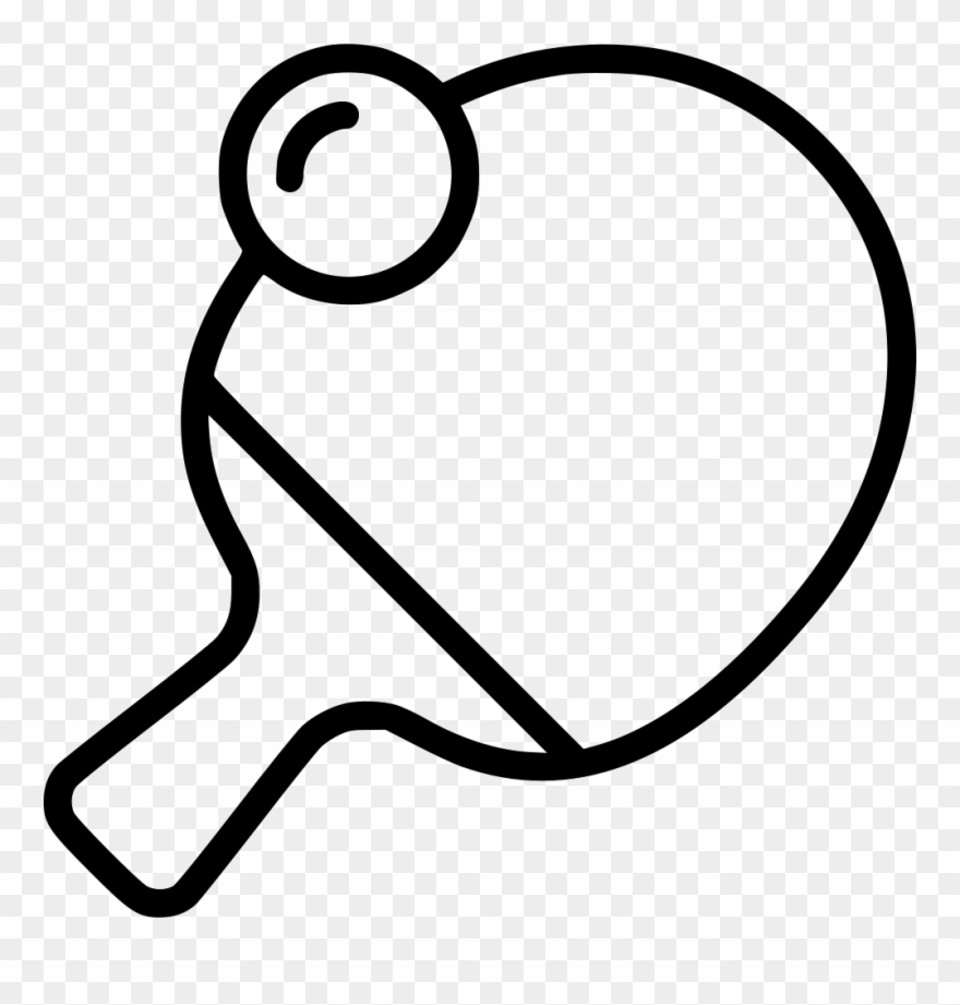 table tennis clipart icon